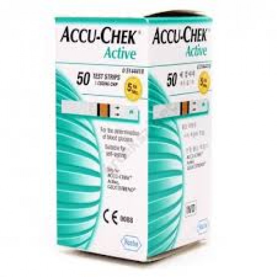 ACCU-CHEK ACTIVE GLUCOSE TESZTCSÍK 50DB ACCU-CHEK ACTIVE GLUCOSE TESZTCSÍK 50DB